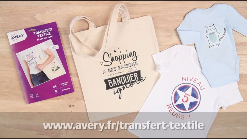 Transfert Textile Tee-shirt EVG - accessoires