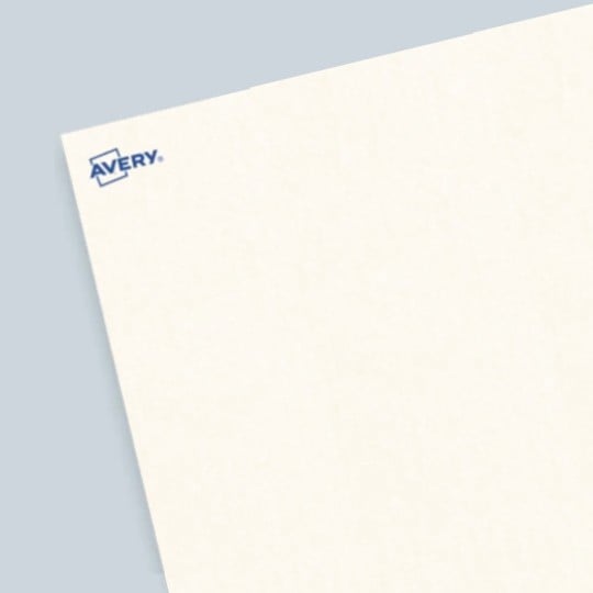 100 planches étiquettes A4 papier blanc amovible - 210 x 297mm