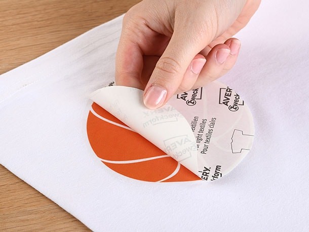 Papier transfert pour textiles clairs