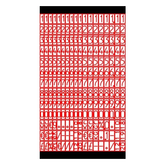 AVERY Zweckform étiqueteuse de prix, 2 lignes, 18 chiffres